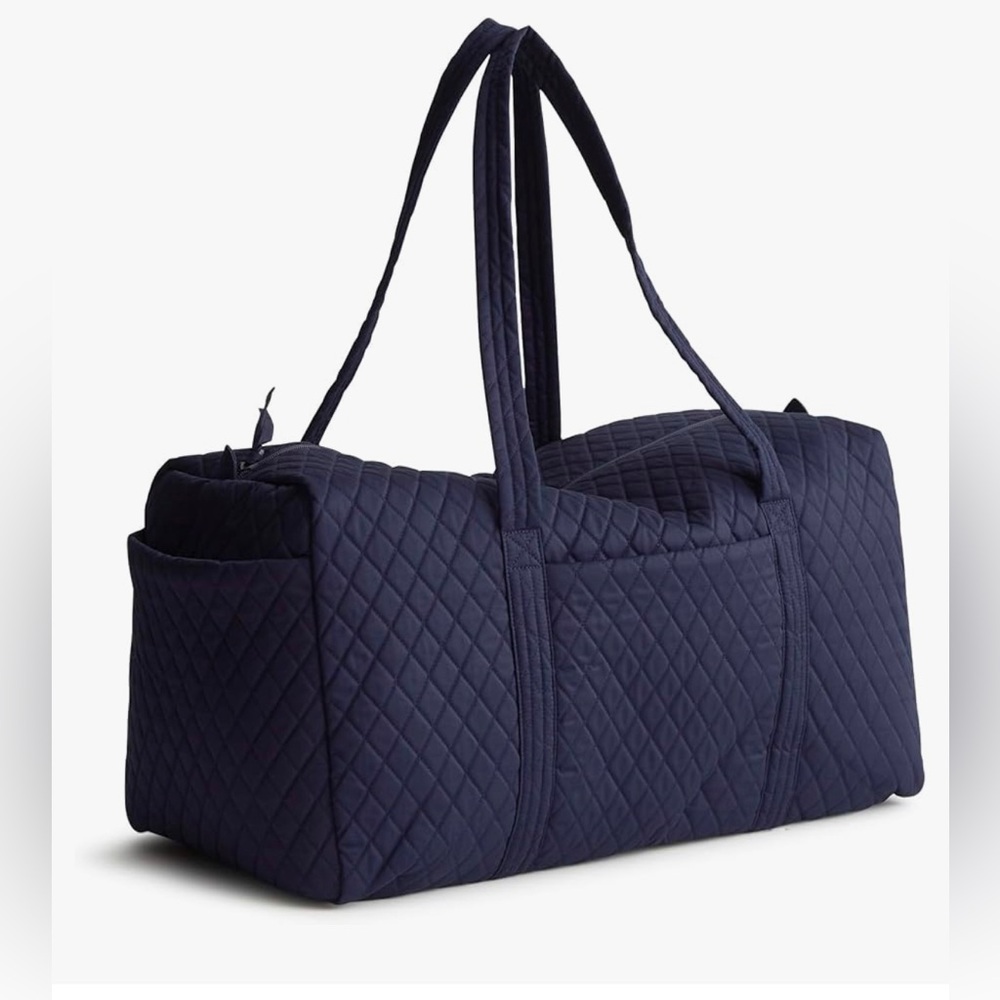 Peacoat color - Vera Bradley Women's Cotton Large Original Duffel